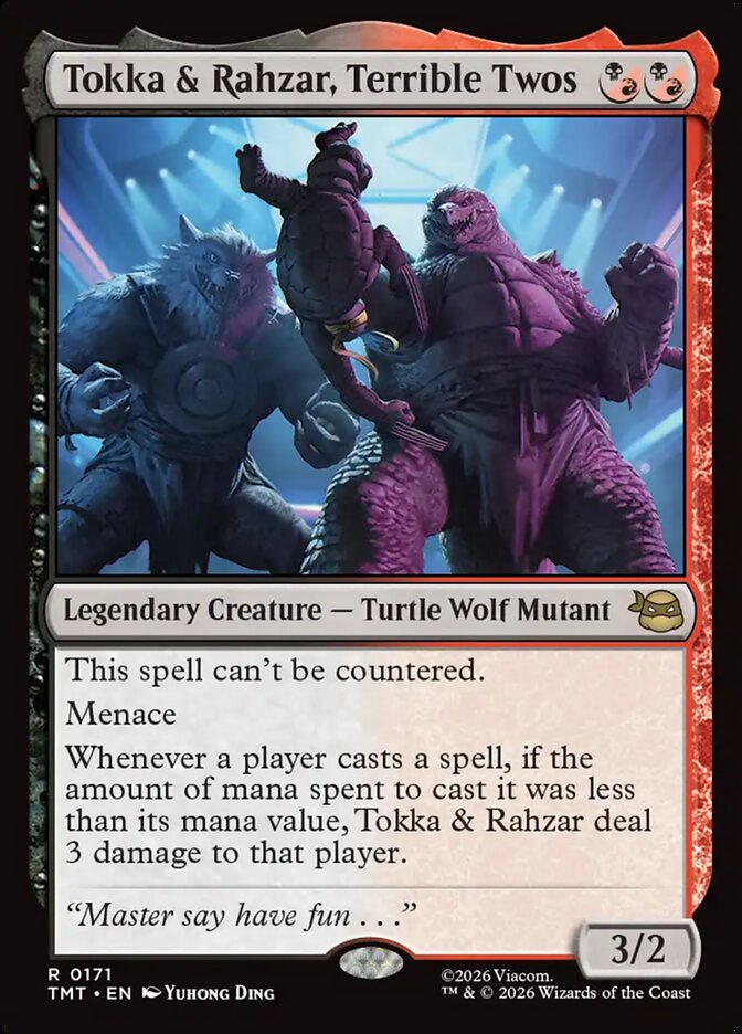 Tokka & Rahzar, Terrible Twos — Teenage Mutant Ninja Turtles (TMT) #171