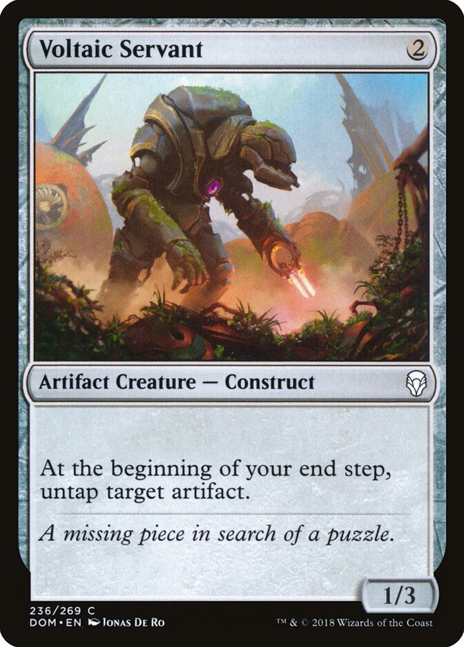 Voltaic Servant — Dominaria (DOM) #236