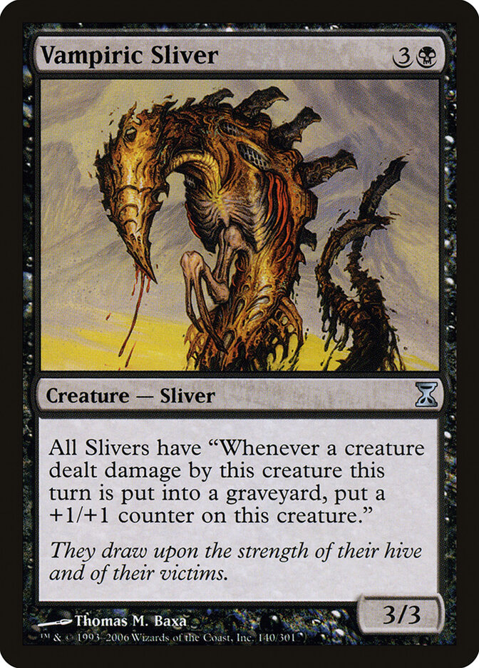 Vampiric Sliver — Time Spiral (TSP) #140