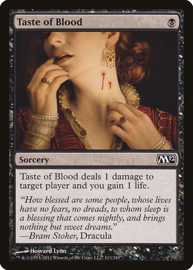 Taste of Blood — Magic 2012 (M12) #113