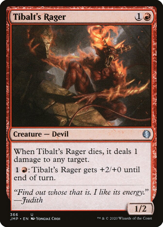 Tibalt's Rager — Jumpstart (JMP) #366