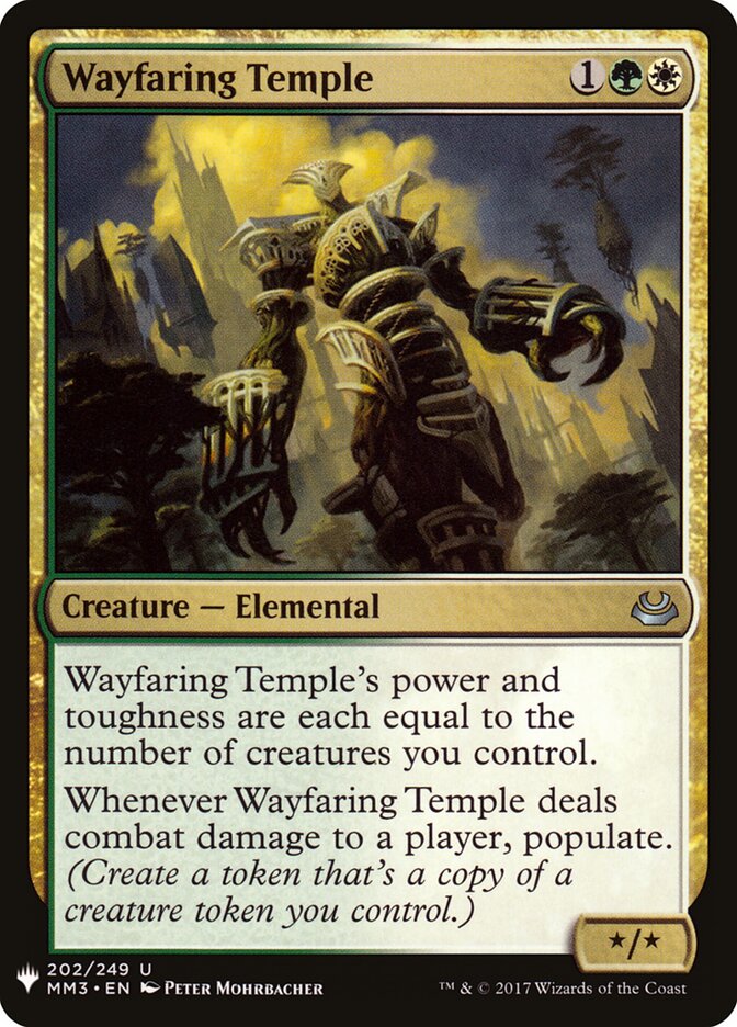 Wayfaring Temple — The List (PLST) #MM3-202