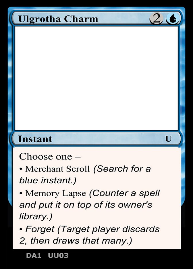 Ulgrotha Charm — Unknown Event (UNK) #UU03b