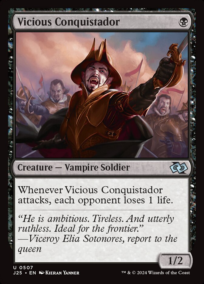 Vicious Conquistador — Foundations Jumpstart (J25) #507