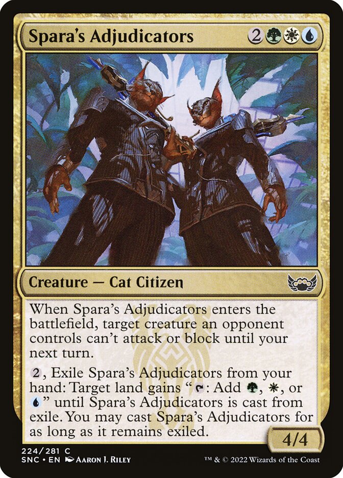 Spara's Adjudicators — Streets of New Capenna (SNC) #224