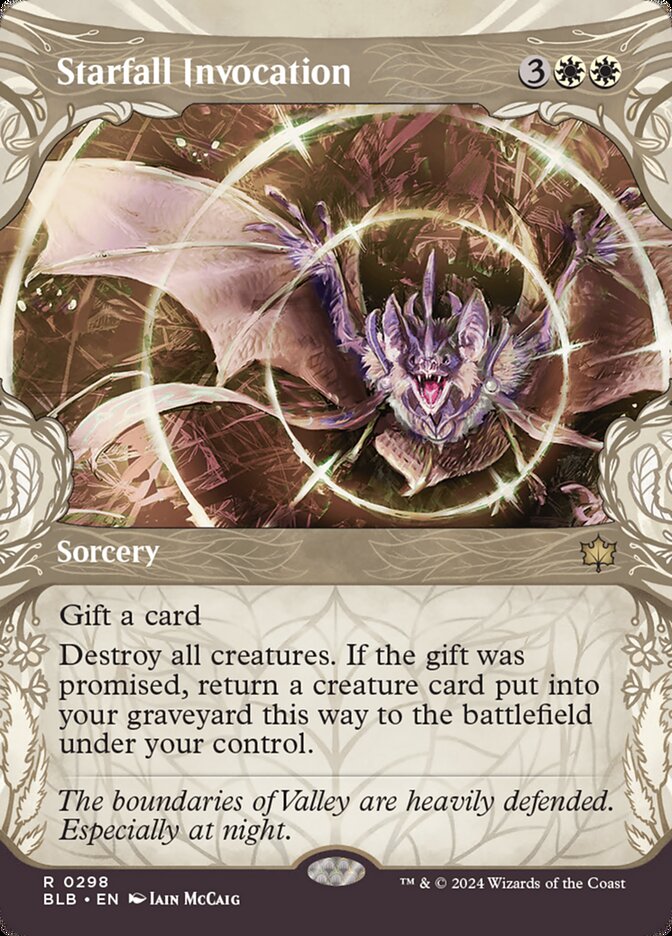 Starfall Invocation — Bloomburrow (BLB) #298