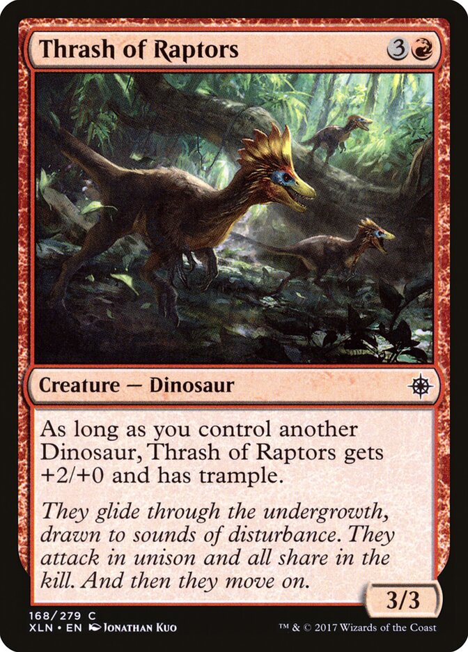 Thrash of Raptors — Ixalan (XLN) #168