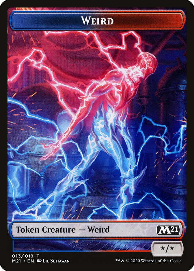 Weird — Core Set 2021 Tokens (TM21) #13