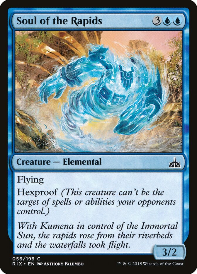 Soul of the Rapids — Rivals of Ixalan (RIX) #56