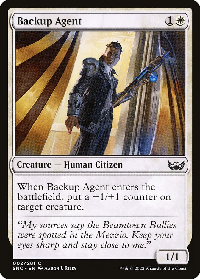 Backup Agent — Streets of New Capenna (SNC) #2