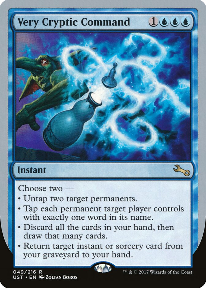 Very Cryptic Command — Unstable (UST) #49b