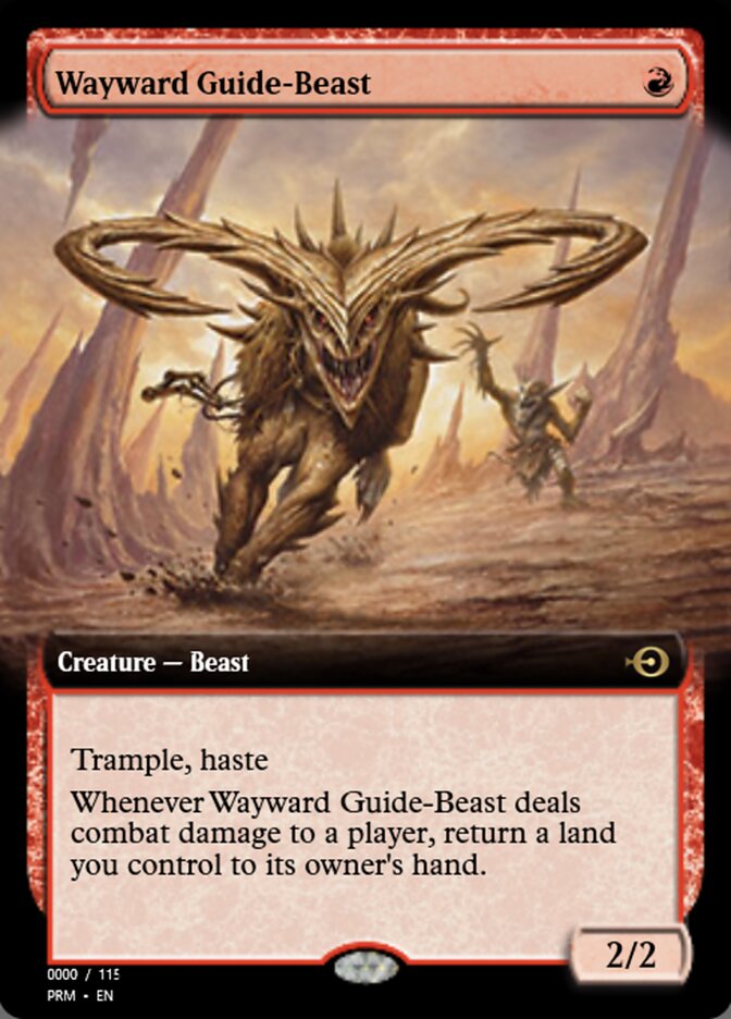 Wayward Guide-Beast — Magic Online Promos (PRM) #83796