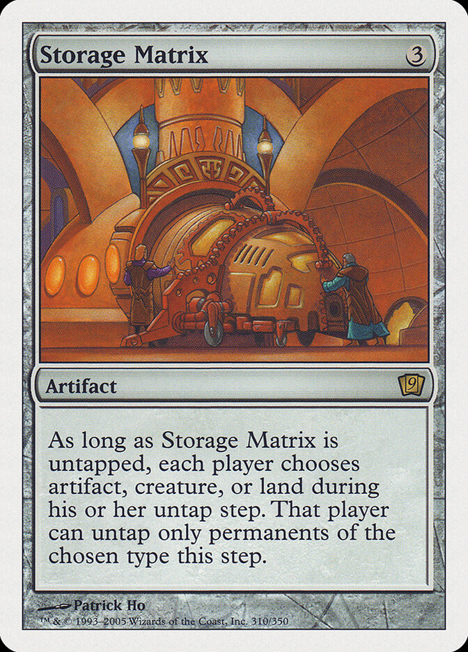 Storage Matrix — Ninth Edition (9ED) #310