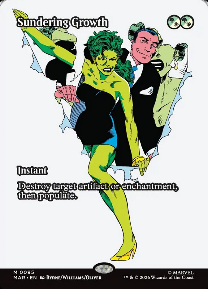 Sundering Growth — Marvel Universe (MAR) #95