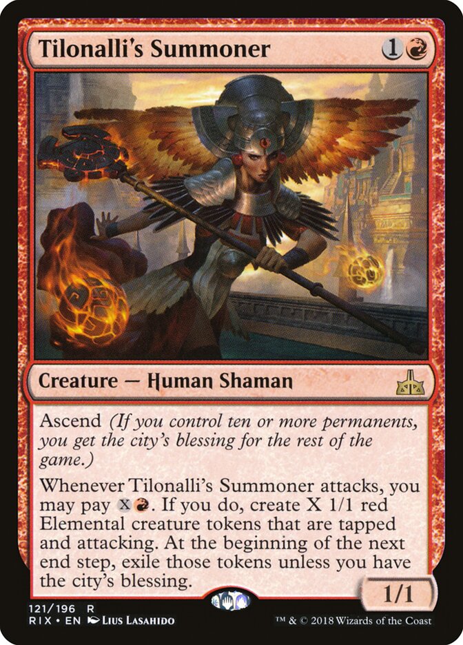 Tilonalli's Summoner — Rivals of Ixalan (RIX) #121