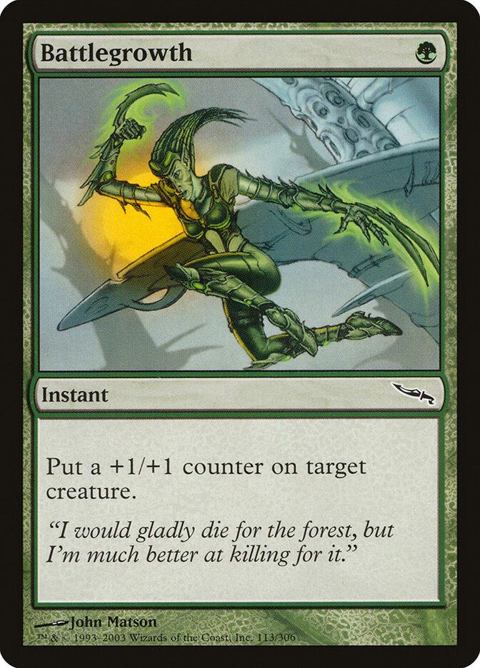 Battlegrowth — Mirrodin (MRD) #113