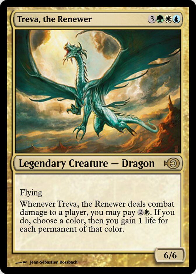 Treva, the Renewer — Magic Online Promos (PRM) #36158