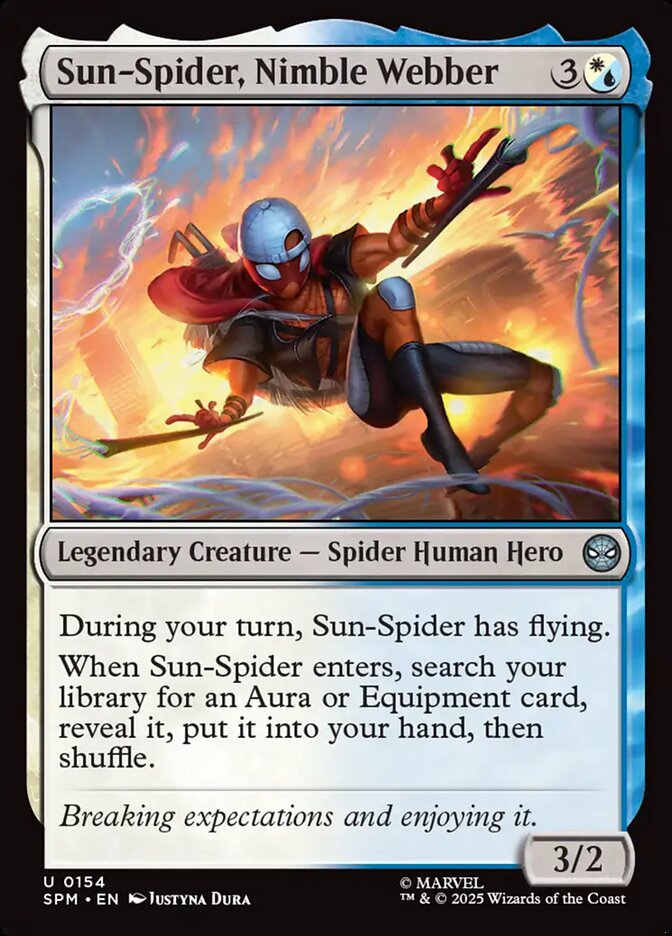 Sun-Spider, Nimble Webber — Marvel's Spider-Man (SPM) #154