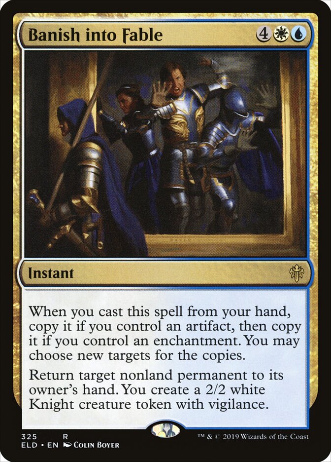 Banish into Fable — Throne of Eldraine (ELD) #325