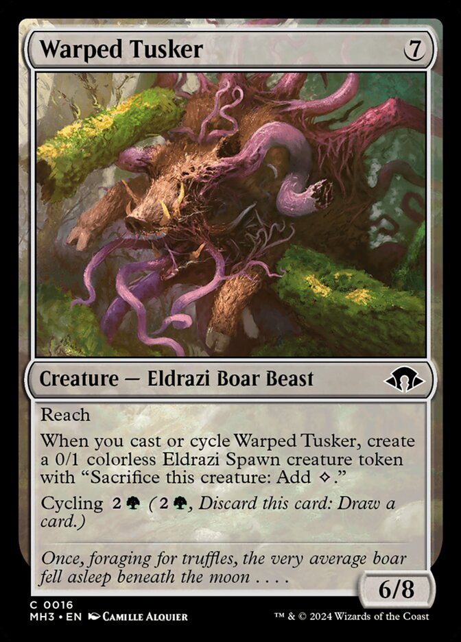 Warped Tusker — Modern Horizons 3 (MH3) #16