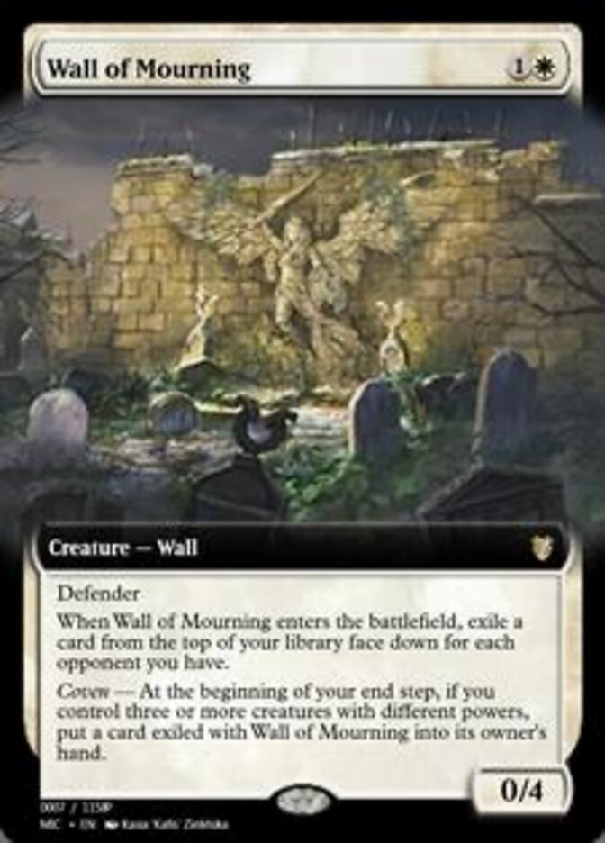 Wall of Mourning — Magic Online Promos (PRM) #93894