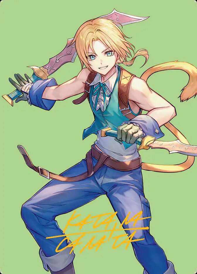 Zidane, Tantalus Thief // Zidane, Tantalus Thief — Final Fantasy Art Series (AFIN) #49