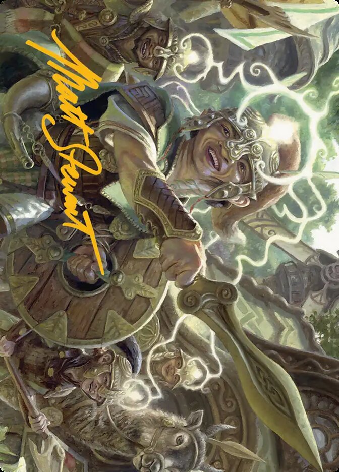 Thoughtweft Lieutenant // Thoughtweft Lieutenant — Lorwyn Eclipsed Art Series (AECL) #26