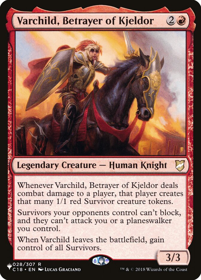 Varchild, Betrayer of Kjeldor — The List (PLST) #C18-28