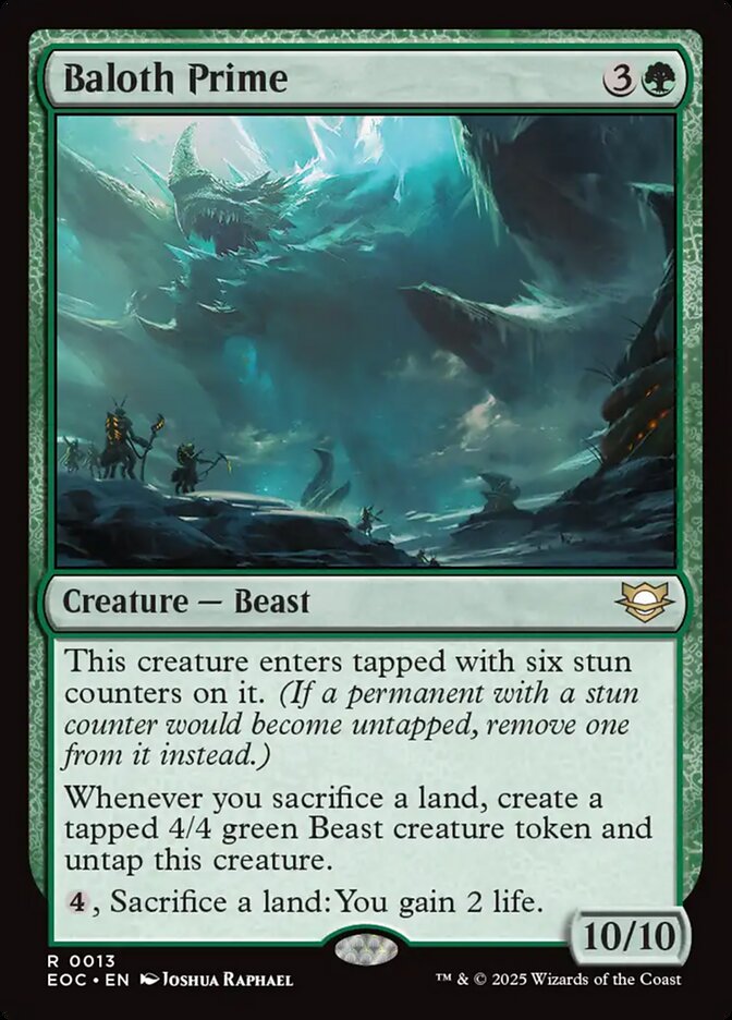 Baloth Prime — Edge of Eternities Commander (EOC) #13