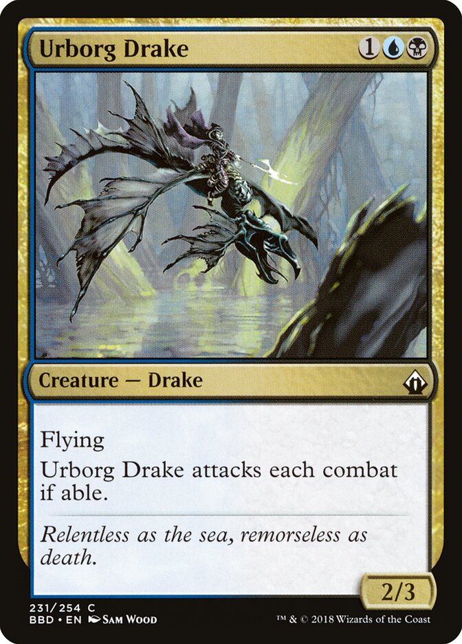 Urborg Drake — Battlebond (BBD) #231