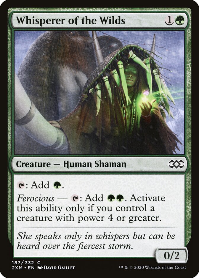 Whisperer of the Wilds — Double Masters (2XM) #187