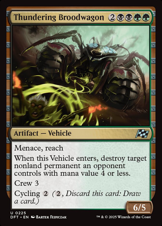 Thundering Broodwagon — Aetherdrift (DFT) #225