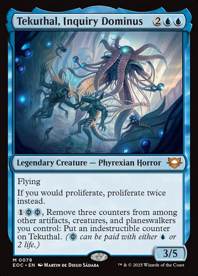 Tekuthal, Inquiry Dominus — Edge of Eternities Commander (EOC) #78