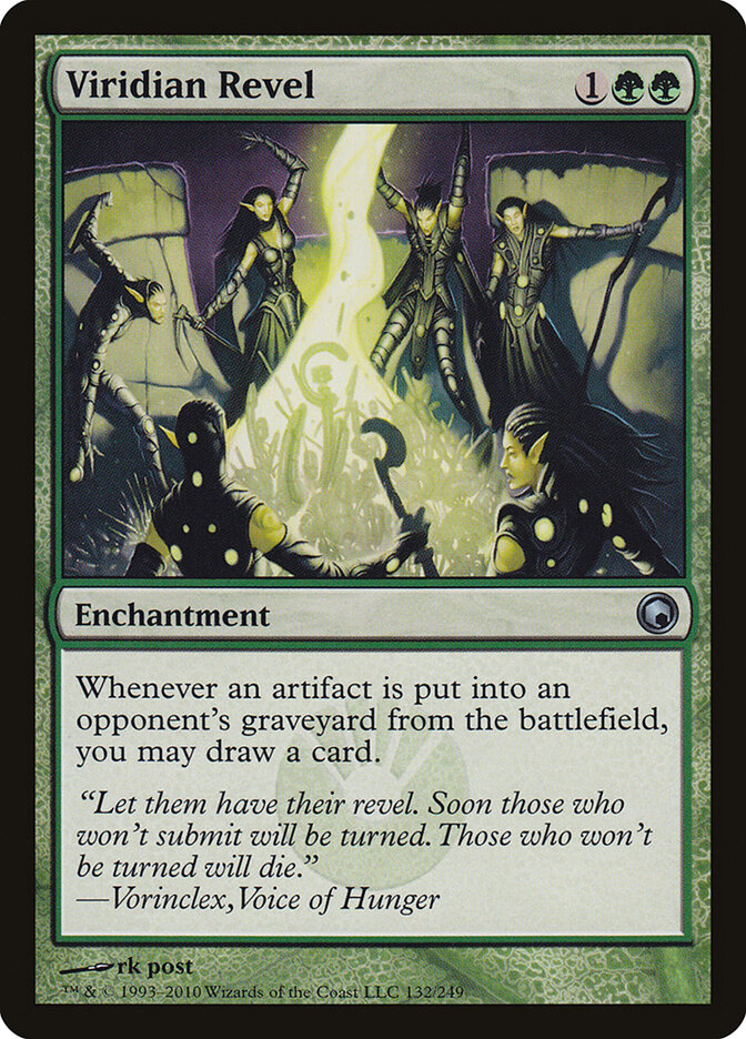 Viridian Revel — Scars of Mirrodin (SOM) #132