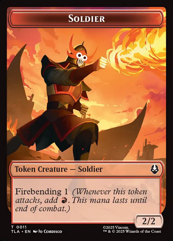 Soldier — Avatar: The Last Airbender Tokens (TTLA) #11
