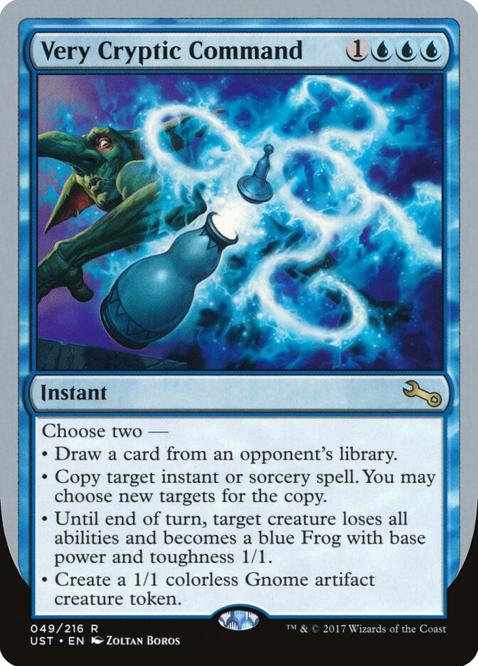 Very Cryptic Command — Unstable (UST) #49c