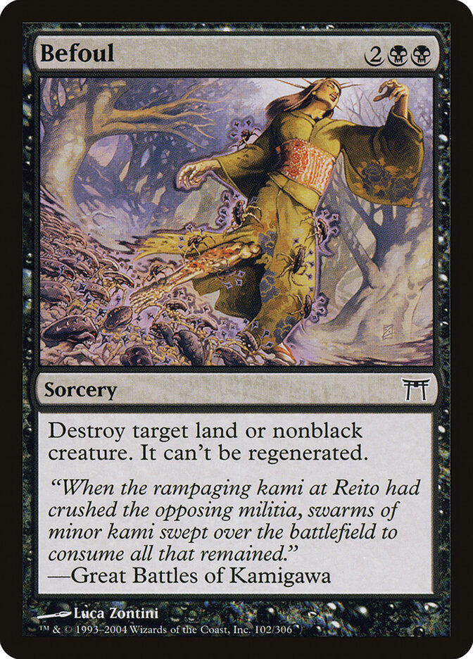 Befoul — Champions of Kamigawa (CHK) #102