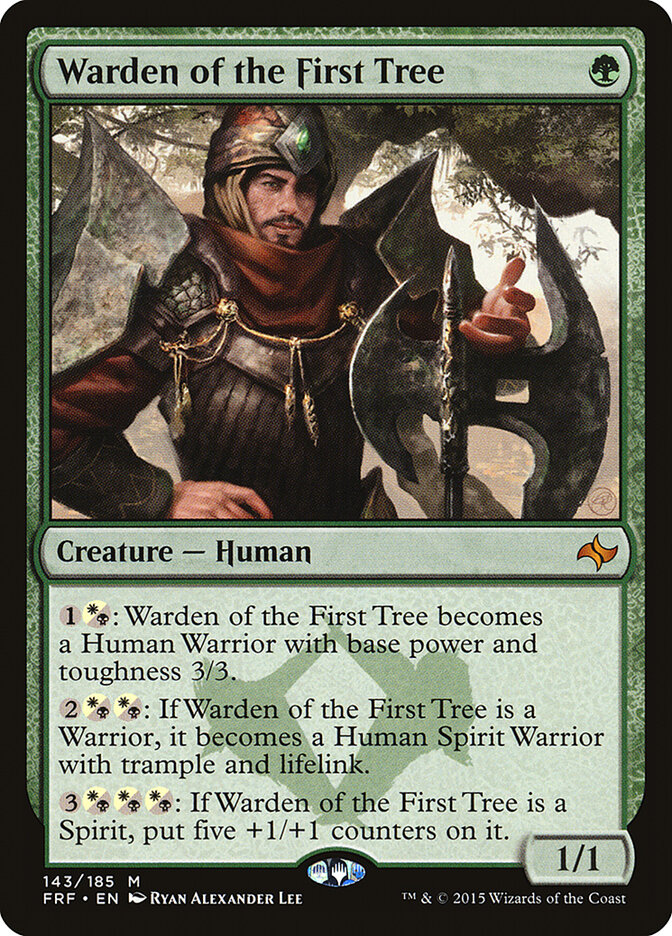 Warden of the First Tree — Fate Reforged (FRF) #143
