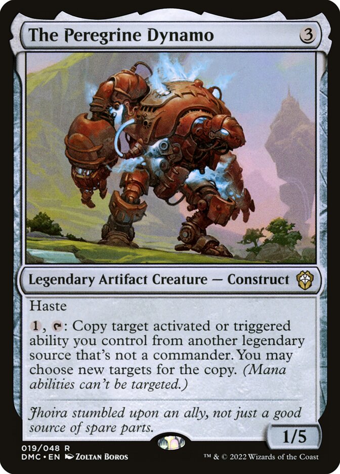 The Peregrine Dynamo — Dominaria United Commander (DMC) #19