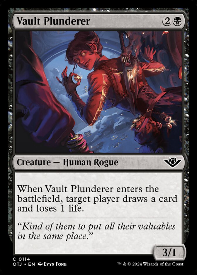 Vault Plunderer — Outlaws of Thunder Junction (OTJ) #114