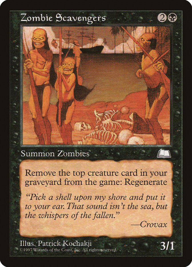 Zombie Scavengers — Weatherlight (WTH) #87