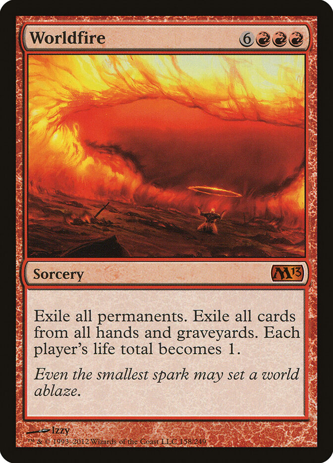Worldfire — Magic 2013 (M13) #158