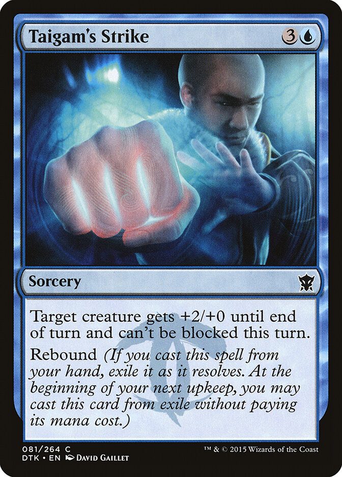 Taigam's Strike — Dragons of Tarkir (DTK) #81