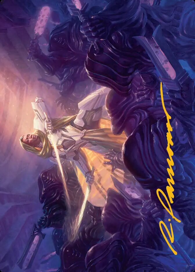 Syr Vondam, Sunstar Exemplar // Syr Vondam, Sunstar Exemplar — Edge of Eternities Art Series (AEOE) #25