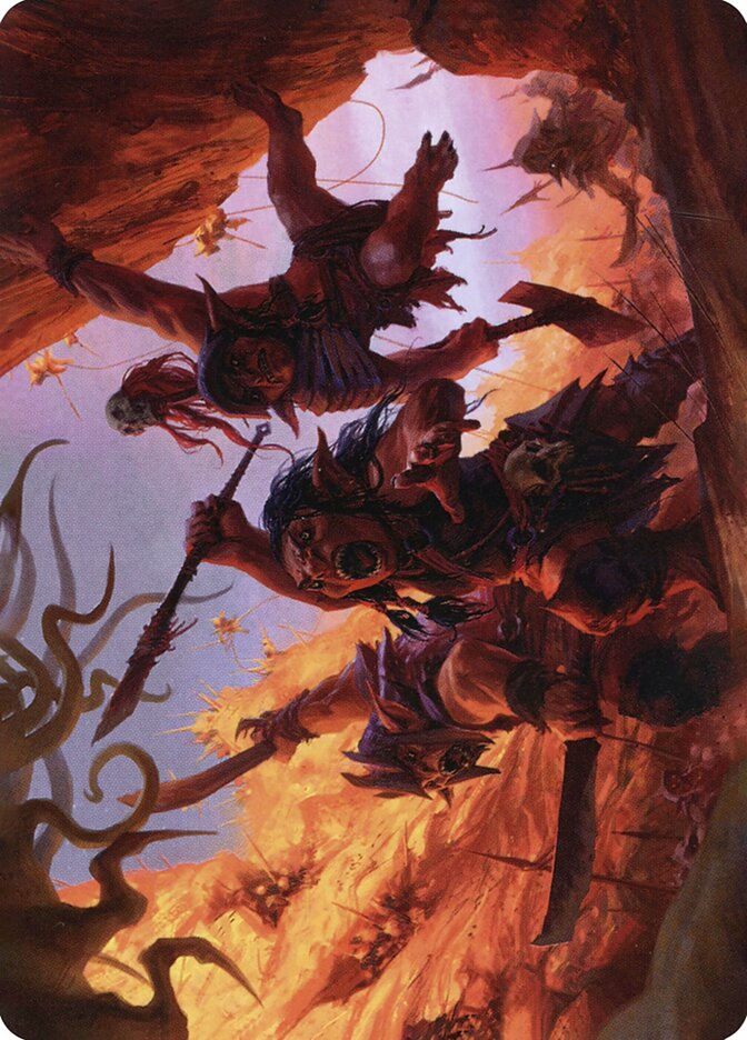 Swarming Goblins // Goblin — Adventures in the Forgotten Realms Art Series (AAFR) #24