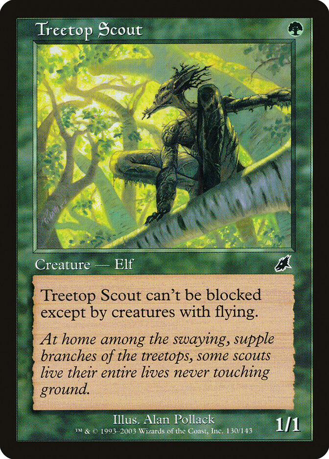 Treetop Scout — Scourge (SCG) #130