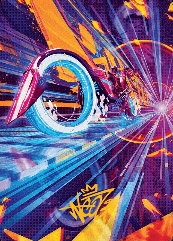 Spotcycle Scouter // Spotcycle Scouter — Aetherdrift Art Series (ADFT) #37