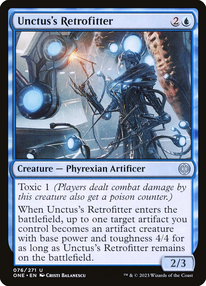 Unctus's Retrofitter — Phyrexia: All Will Be One (ONE) #76