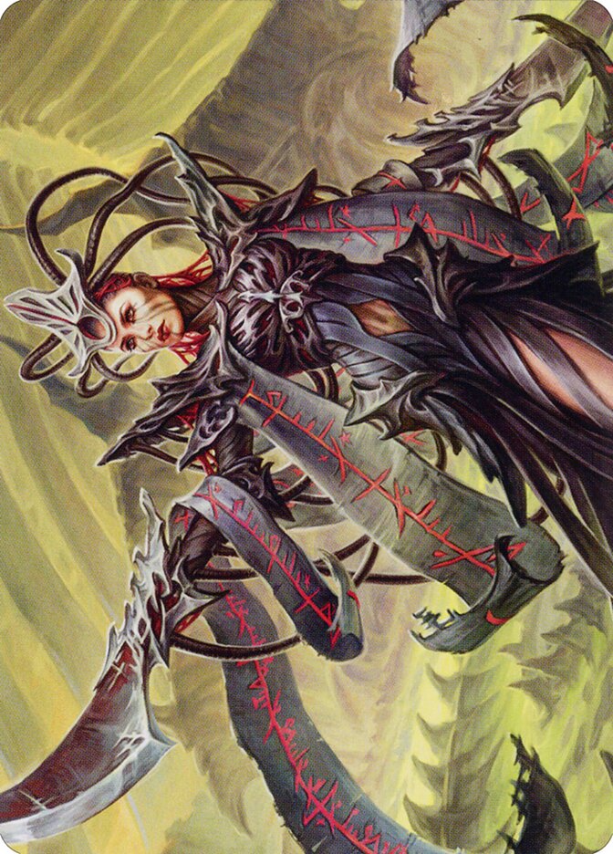 Testament Bearer // Testament Bearer — Phyrexia: All Will Be One Art Series (AONE) #23