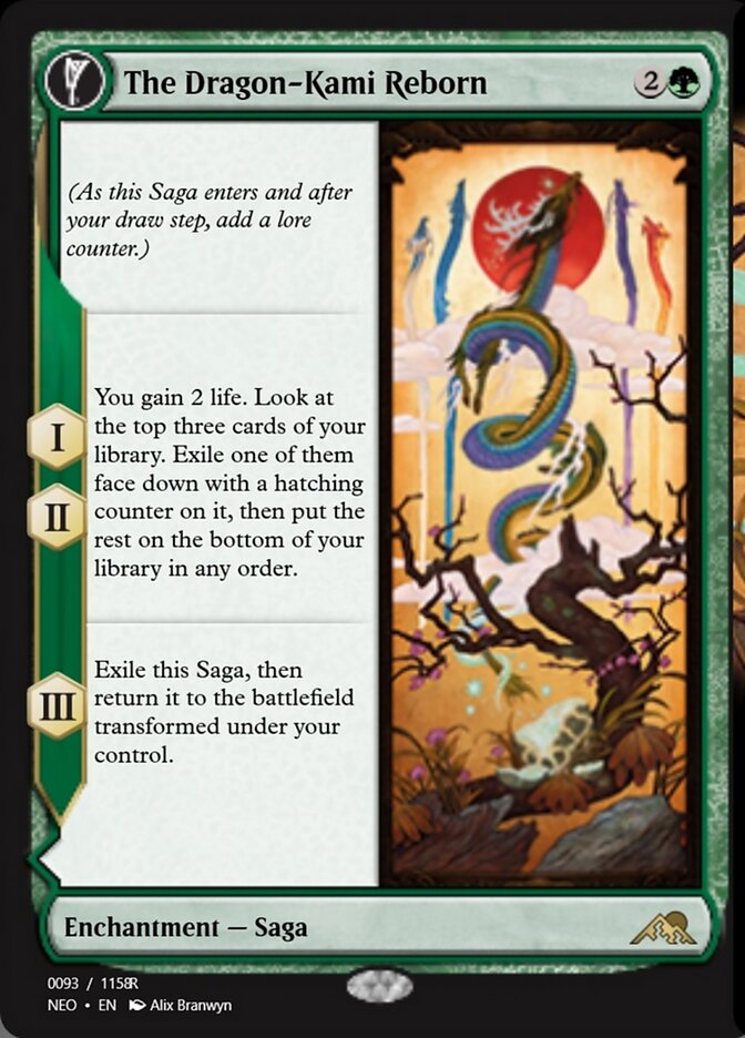 The Dragon-Kami Reborn // Dragon-Kami's Egg — Magic Online Promos (PRM) #98051